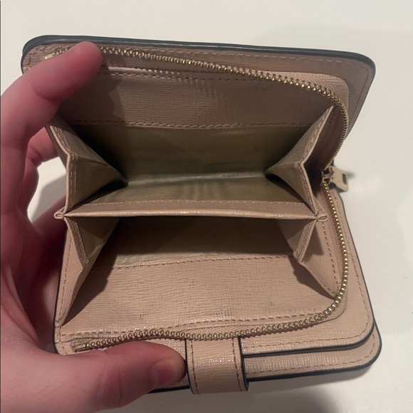 Furla leather tan small zip around and snap wallet - Picture 9 of 9